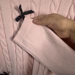 Olive Avenue Pink Romantic Bow Sweater Woman’s Size L Size L Photo 2