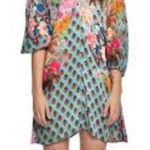 Tolani Multicolor Floral Long Sleeve Dress Sz S Photo 0