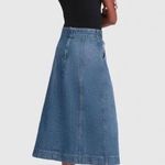 G. Label by Goop Amanda Rib Knit Bodysuit in Black Photo 3