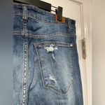 Judy Blue  Size 16W Boyfriend Fit Distressed Straight Leg Medium Wash Denim Jeans Photo 7