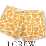J.Crew City Fit Giraffe Print Shorts Photo 8