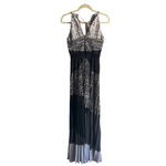 BCBGMAXAZRIA CLARISSA PLEATED HALTER GOWN Photo 5