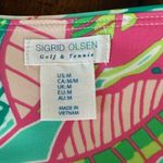 Sigrid Olsen  Vibrant Leaf Print Mini Skirt Photo 1