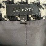 Talbots  Jewel Neck Blazer Houndstooth 8 Photo 7