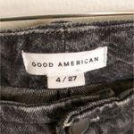Good American Good Classic High Waist Ankle Slim Jeans in Black 159 Women's 27 Photo 2