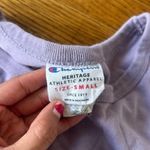 Champion  Purple Short Sleeve crop top Photo 2