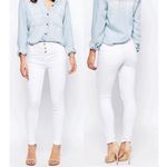 New Look High Waist Super Skinny Jeans in White, Size UK18 / US14 Photo 1