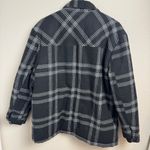 Broken Promises  Warrior Black & Grey Plaid Flannel Jacket Size XL Unisex Photo 4
