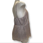 Lavish  Size Medium Metallic Babydoll Style Top. New With Tags. Photo 1