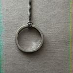MantraBand Gently Used  stainless Steel Grateful Ring Necklace Size 8 Photo 4