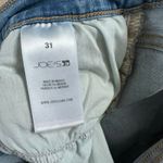 joe's jeans High Rise Wide Leg Raw Hem Light Wash Denim Size 31 Photo 12