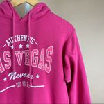Point Women’s Size Small Hot Pink Las Vegas Nevada Hoodie Sweatshirt Vacation Photo 5