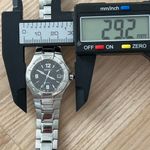 Seiko  Coutura Ladies Watch Stainless Steel Bracelet Black Dial Date Window Photo 12