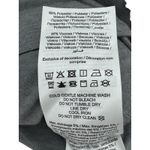 VERO MODA  Nelly Ruched Knit Shirt Corset Top Gray Size Medium Long‎ Sleeve NWT Photo 6