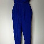 Forever 21 NWT Blue Jumpsuit in Size Large Photo 0