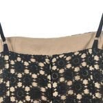 NBD  Dolores Midi Dress in Black Revolve Lace Nude Black Tiered X-Small‎ XS Photo 10