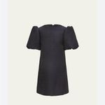 Bardot Junior Giselle Navy Blue/Silver Embroidered Mini Dress | Size 14 Photo 5