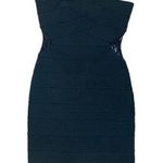 Dainty Hooligan  women's medium black lace cutout bandaid body con dress goth pun Photo 0