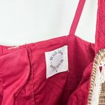 With Jean  | Ryder Mini Corset Lace-up Dress in Plaid Brown Check‎ Small Photo 8