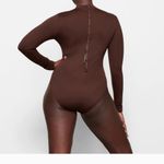 SKIMS  Swim Long Sleeve On piece Cocoa Photo 1