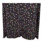 CAbi Ferris Confetti Black Button Up Shirt Blouse Long Sleeve Womens Large Photo 2