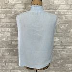 Elan  Julie Gauzy Button Down Tie Top Photo 3