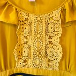 Downeast tops basics NWT beach hill top nugget gold size L Photo 2