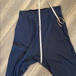 Free people harem drop crotch Black Ribbed Jogger Pants large Photo 10