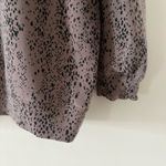 Athleta Studio to Street Print Sweatshirt animal print pattern Size M Photo 6