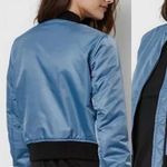 Kendall + Kylie - Kendal & Kylie blue bomber jacket Photo 0