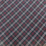 Talbots Vintage  Gray Red Plaid Wool A-line Maxi Skirt Size 14 Preppy USA Made Photo 6