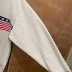 Disney store exclusive Mickey Mouse USA flag sweatshirt size medium multiple stains as seen on picture other than that good condition Photo 3