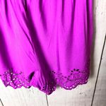 Forever 21  Women's Strapless Romper with Ruffle off Shoulder Strapless Sz M Photo 7