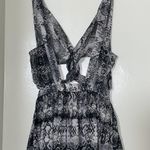 6 ASOS DESIGN Beach Maxi Dress in Mono Snake With Pleat Skirt beautiful Photo 6