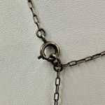 Catherine Popesco France sterling plated rhinestone necklace Silver Photo 7