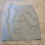 Halogen  Tweed Pencil Skirt Light Blue Photo 6