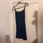 Free People FP Beach Stellar Blue Mini Tank Knit Sweater Dress Chunky Beachy Photo 2