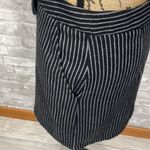 Sweet Pot Striped Overall Skirt Jumper Black Size 12 Photo 2