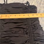 Tiger Mist Black Ruched Mini Dress Photo 3