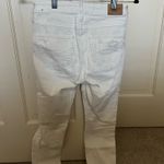 Abercrombie & Fitch Abercrombie white ripped jeans Photo 1