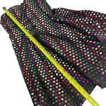 Vintage 80s Nadine Rainbow Swiftie Disco Ball Sequin Strapless Mini Dress Black Photo 12