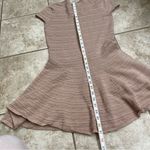 Torn By Ronny Kobo  Fit & Flare Knit‎ Bodycon Dress Women's Size L Pink Nude EUC Photo 5