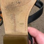 Lucky Brand Womens  Black Leather Strappy Flat Sandals Size 7.5‎ Photo 1