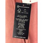 NEW Ralph Lauren Pink Satin High Waisted Straight Trousers Dress Pants Size 12 Photo 4