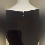 Jessica Howard  Black Stretch Form Fitting Ruched Peplum Little Black Dress Sz 10 Photo 8