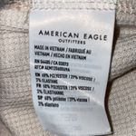 American Eagle OUTFITTERS waffle knit turtleneck long sleeve oversize top size S Photo 8