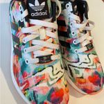 Adidas ZX flux torsión running rare water color women’s sneakers Photo 2