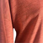 Chaser Slub Jersey Long Sleeve Sheer Lightweight Burnt Orange Henley Size Small Photo 6