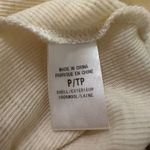 Theory cream knit wool lightweight sweater size P Photo 6