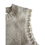 PIECES Women's Multicolor Knit Crewneck Sweater Tank Top Size Large Photo 1